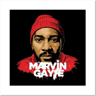 Marvin Gaye // 90s Style Posters and Art